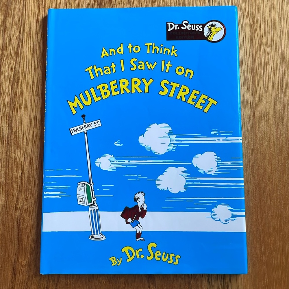 And to Think That I Saw It on Mulberry Street By Dr. Seuss Book - Out of Print
